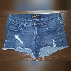 Express Jeans Cut Off Shorts